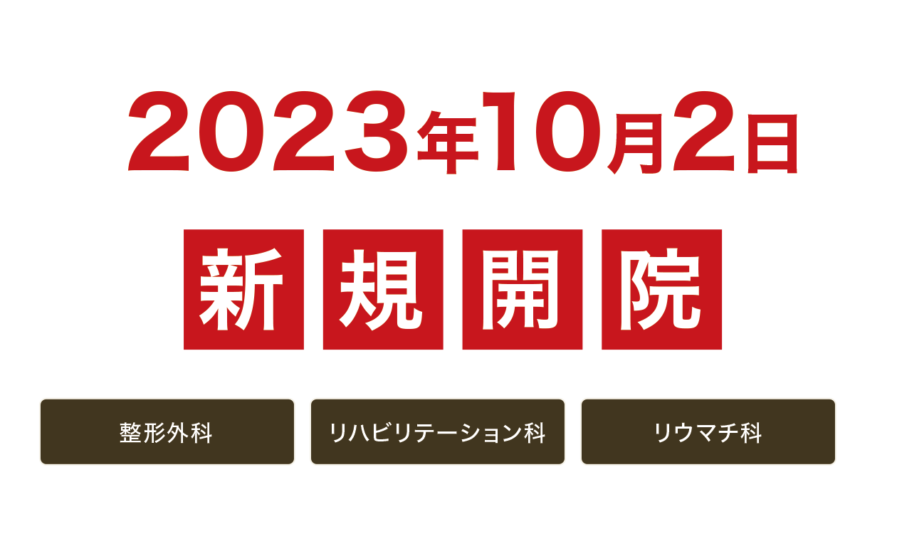 整形外科診療所で可能な本物の医療の提供